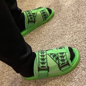Unisex Kappa Cushioned Slides